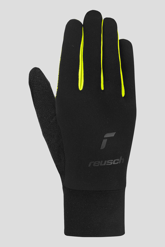 ŽENSKE SKI RUKAVICE LIAM TOUCH-TEC 6306105 CRNO/ZUTA 7752