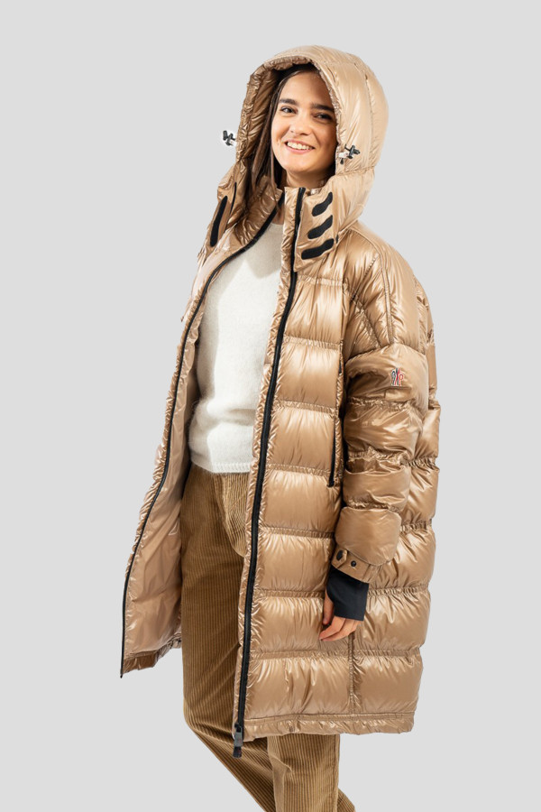 ROCHELAIRS LONG PARKA 1C00002-539JH-KARAMEL KARAMEL 224