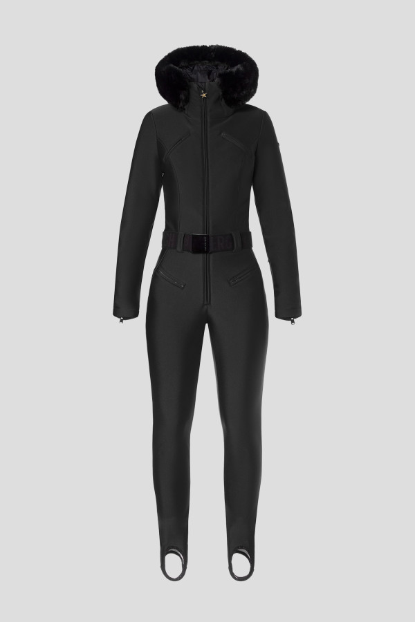 SKI KOMBINEZON Glisser Faux Border Ski Suit GB02691244 CRNA 9000