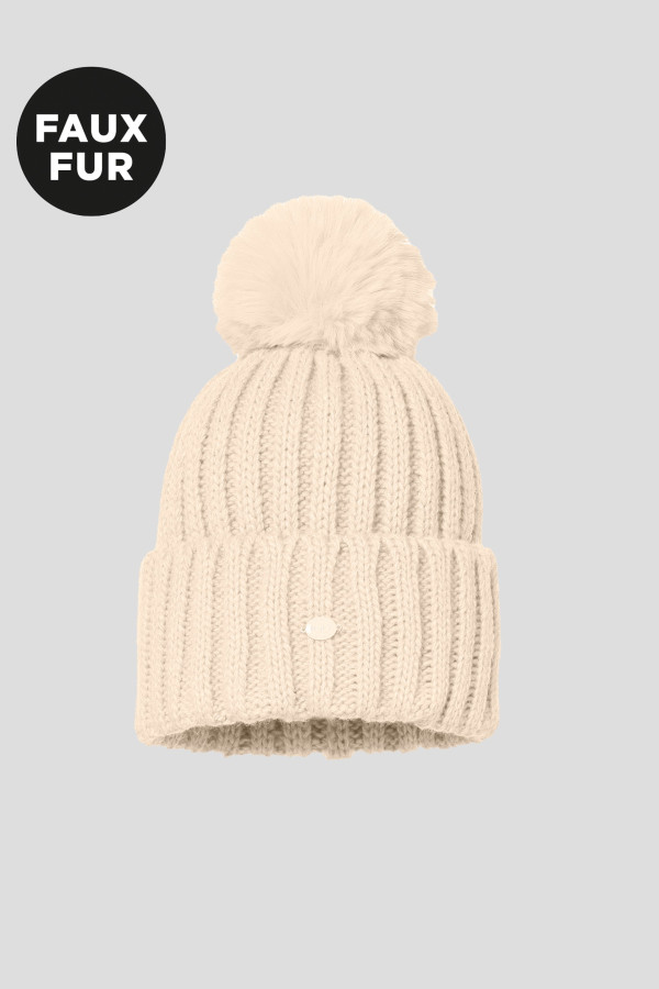 KAPA Una Beanie GB60002243 ŠAMPANJ 8160